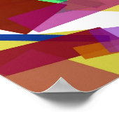Confetti Multicolor Poster (Hoek)