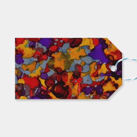Confetti Nachtmerrie Cadeaulabel (Voorkant (Horizontaal))