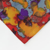 Confetti Nachtmerrie Fleece Deken (Hoek)