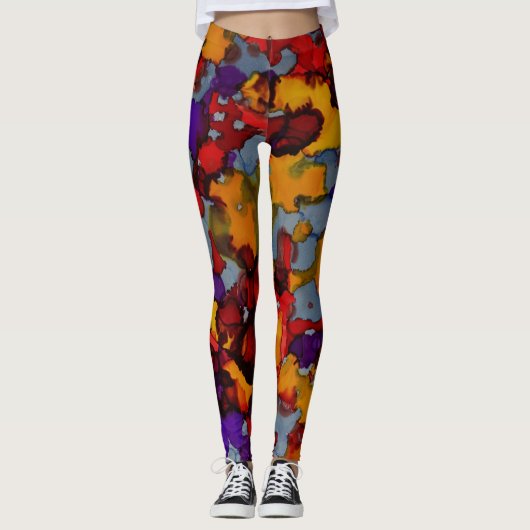 Confetti Nachtmerrie Leggings (Voorkant)