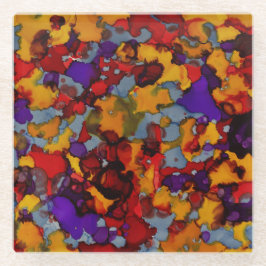 Confetti Nightmare Glazen Onderzetter