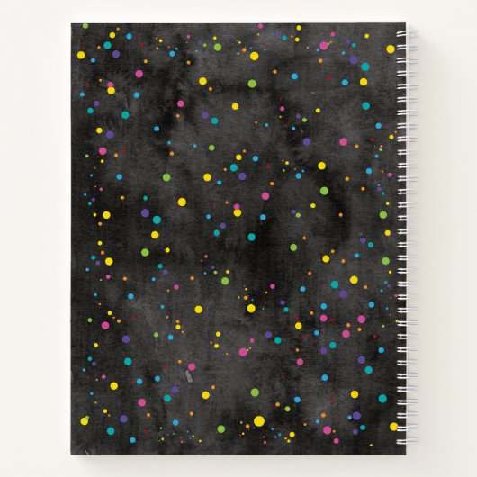 Confetti Notitieboek (Achterkant)
