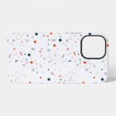 Confetti ontwerp iPhone hoesje (Achterkant horizontaal)