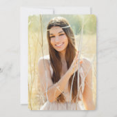 Confetti | Oproep van de GraduPartij Kaart (Achterkant)