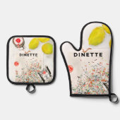 Confetti Oven Mitt and Pot Holder Set (Voorkant)