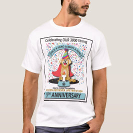 Confetti Partij 9e Jubileum    T-shirt