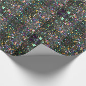 Confetti Partij Cadeaupapier (Hoek)