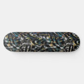 Confetti Partij Persoonlijk Skateboard (Horizontaal)