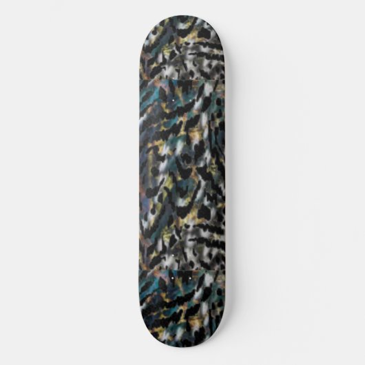 Confetti Partij Persoonlijk Skateboard (Voorkant)