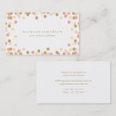 Confetti Partij | Visitekaartjes (Voorkant / Achterkant)