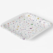 Confetti Party Borden Papieren Bordje (Gebogen)