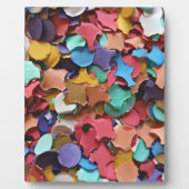 Confetti Party Carnival Colorful Paper Funny Fotoplaat (Voorkant)