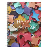 Confetti Party Carnival Colorful Paper Funny Notitieboek (Voorkant)