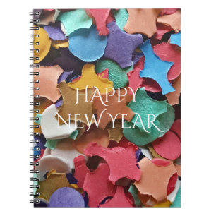 Confetti Party Carnival Colorful Paper Funny Notitieboek