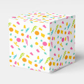 Confetti Party Favor Box Bedankdoosjes (Voorkant Zijde)