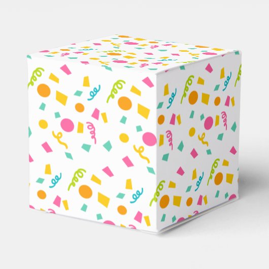 Confetti Party Favor Box Bedankdoosjes (Achterkant)