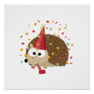 Confetti Party Hedegel Poster