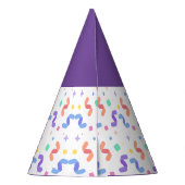 Confetti Party Pet Feesthoedjes (Achterkant)