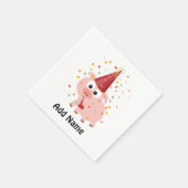 Confetti Party pig Servet (Hoek)