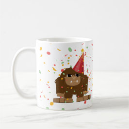 Confetti Party Sasquatch Bigfoot Koffiemok