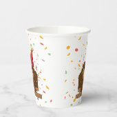 Confetti Party Sasquatch Bigfoot Papieren Bekers (Links)