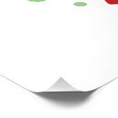 Confetti Party Slak Poster (Hoek)