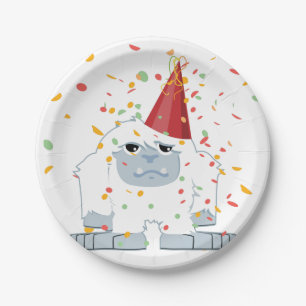 Confetti Party Yeti Papieren Bordje