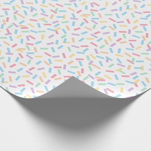 Confetti Pastels (Sprinkles) Cadeaupapier (Hoek)