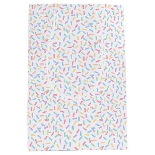 Confetti Pastels (Sprinkles) Medium Cadeauzakje (Voorkant)