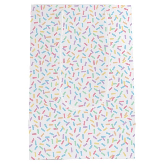 Confetti Pastels (Sprinkles) Medium Cadeauzakje (Achterkant)