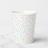 Confetti Pastels (Sprinkles) Papieren Bekers (Links)