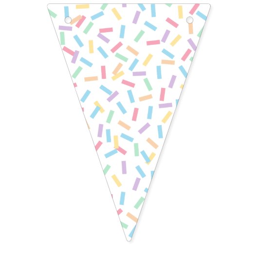 Confetti Pastels (Sprinkles) Vlaggetjes (Derde vlag)
