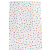 Confetti Pastels (Stippen) Medium Cadeauzakje (Achterkant)