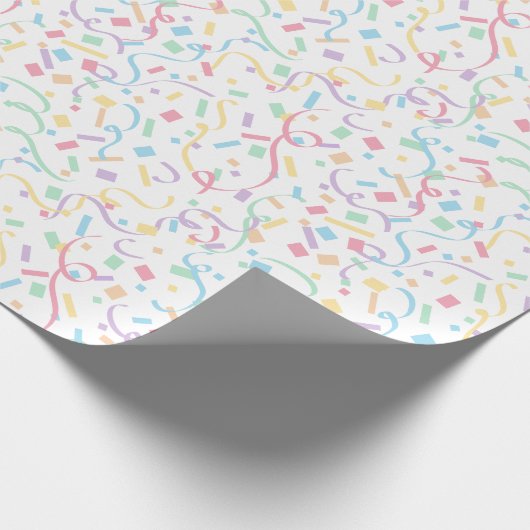 Confetti Pastels (Verrassing) Cadeaupapier (Hoek)