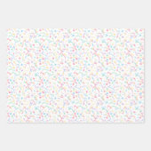 Confetti Pastels (Verrassing) Inpakpapier Vel (Voorkant 2)