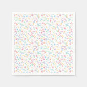 Confetti Pastels (Verrassing) Servet (Voorkant)