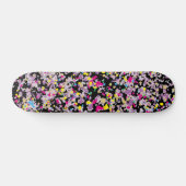 Confetti Patroon Persoonlijk Skateboard (Horizontaal)