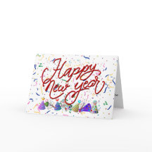 Confetti, Petten van de Partij, Gelukkig Nieuwjaar