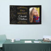 Confetti Photo Congrats Afstuderen naam | School Spandoek (Beurs)