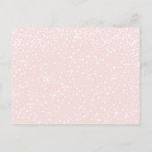 Confetti Photo Surprise Birthday Party Invitation Uitnodiging Briefkaart (Achterkant)