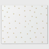 Confetti Polka Dot Wrapping Paper Cadeaupapier (Vlak)