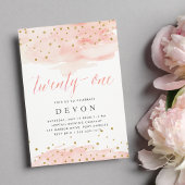 Confetti Pop | 21e uitnodiging van de partij van B