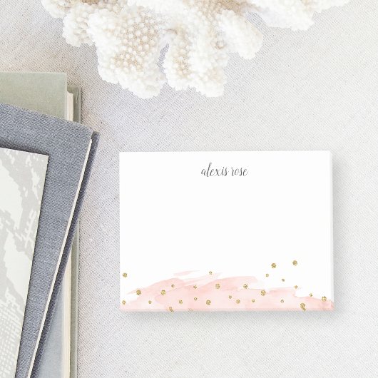 Confetti Pop | Blush roze | Speciaal voor grafisch Post-it® Notes