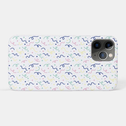 Confetti Pop - Multi Case-Mate iPhone Case (Achterkant (horizontaal))