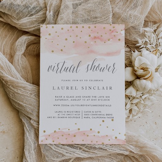 Confetti Pop | Virtuele bridal of Baby shower Kaart