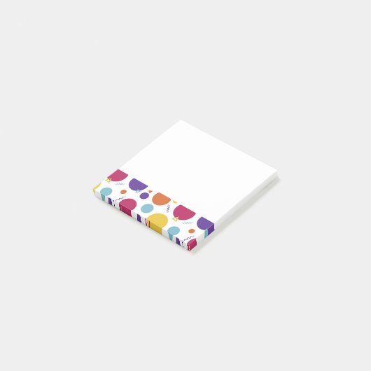 Confetti Post-it® Notes (Schuin)