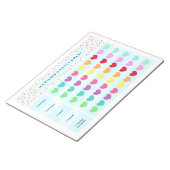 Confetti Potty Cart Notitieblok (Schuin)