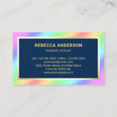 Confetti Regenboog Kleding Hanger Mode Stylist Visitekaartje