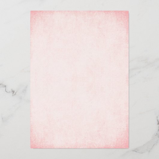 Confetti Roze & Gold Sweet 16-partij Folie Uitnodiging (Achterkant)