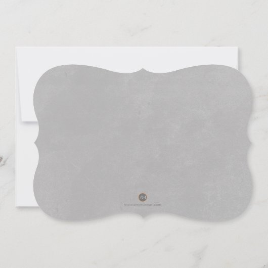 Confetti Sla de datumkaart op Save The Date (Achterkant)